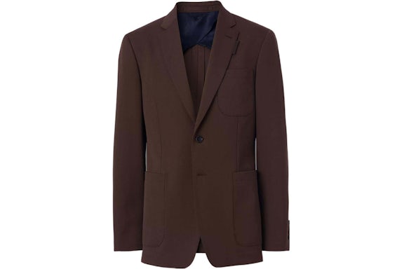 Burberry Fit Tailored Blazer Brown