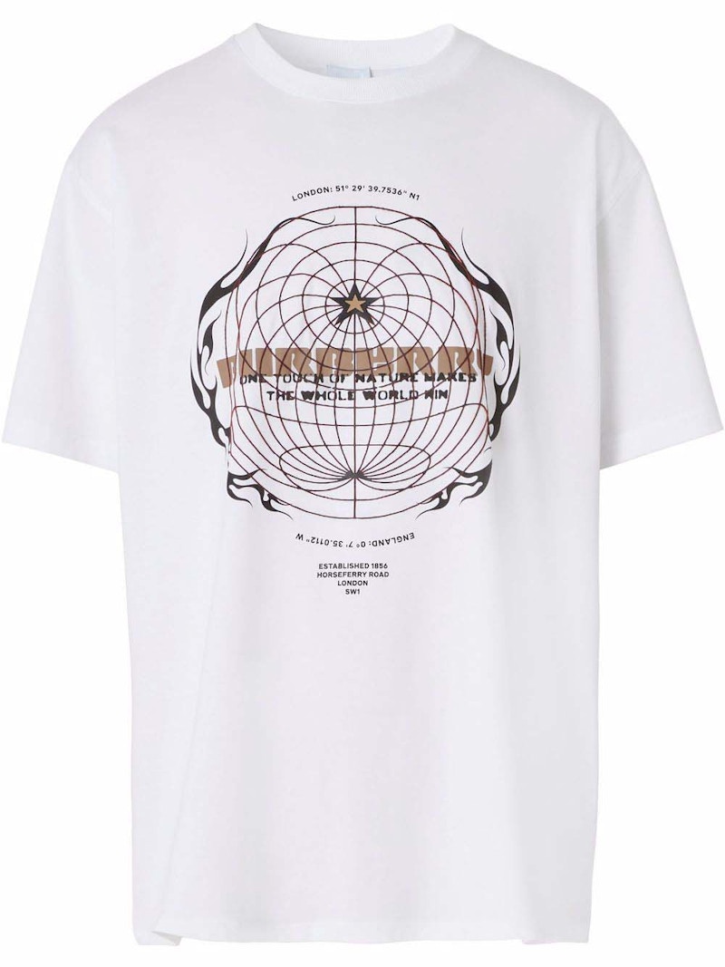 Burberry graphic sale t shirt