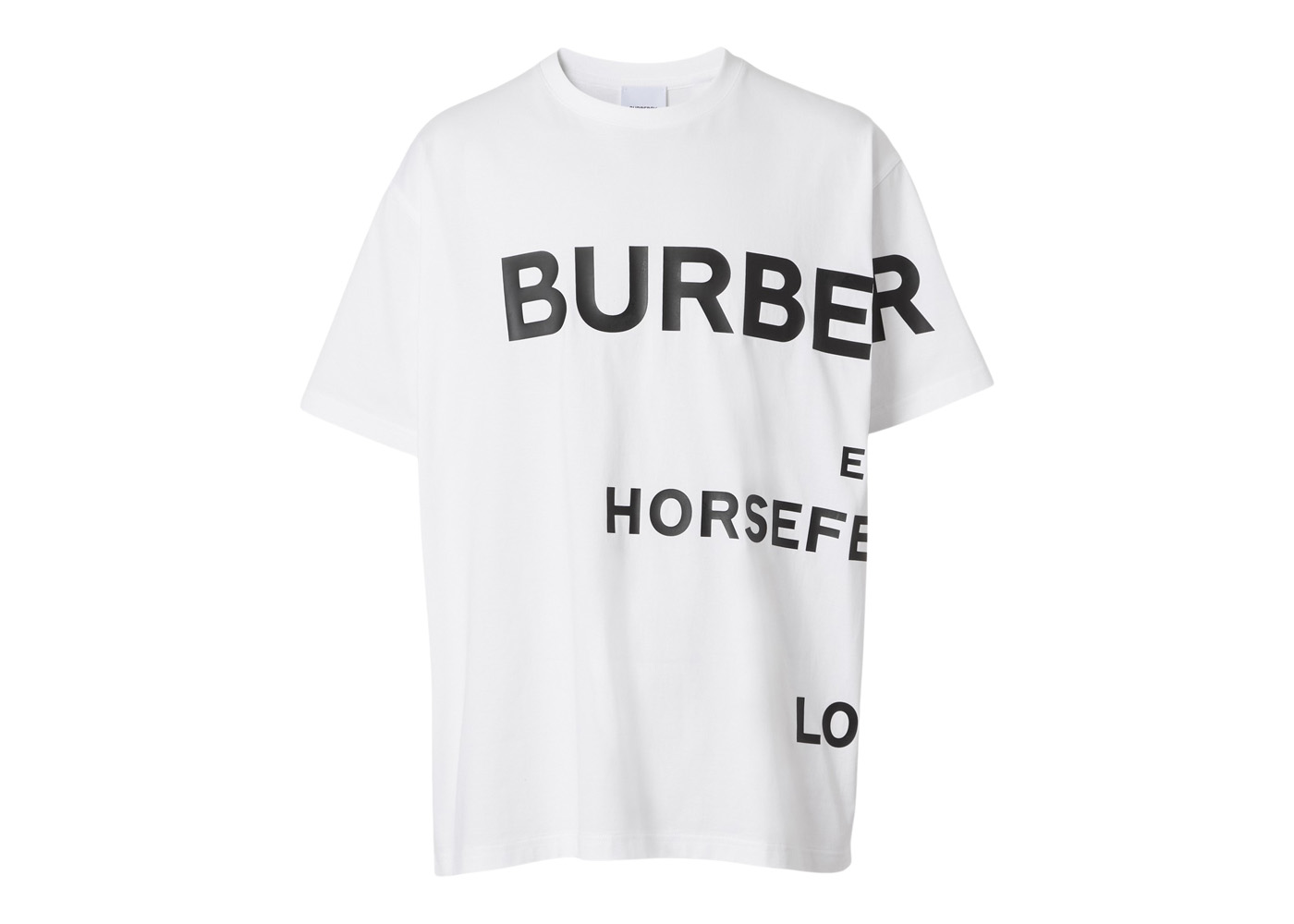 Burberry Horseferry Print Cotton T-shirt White/Black - SS23 Men's - US