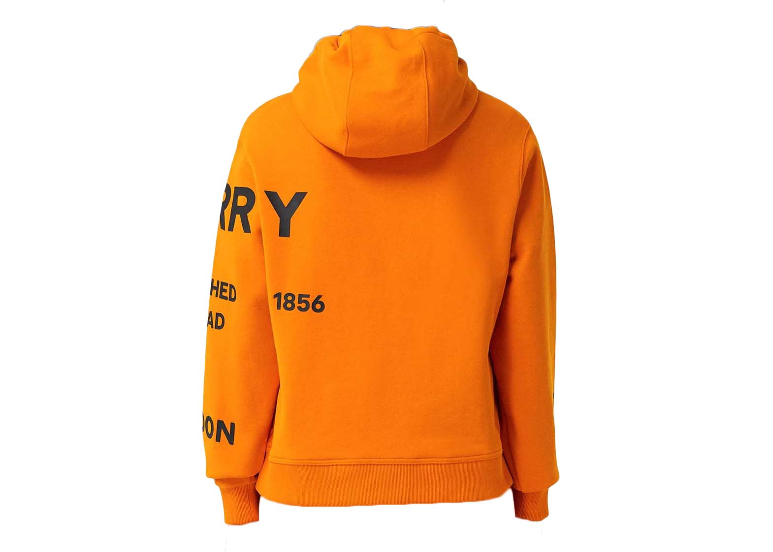 Burberry hoodie womens sales orange