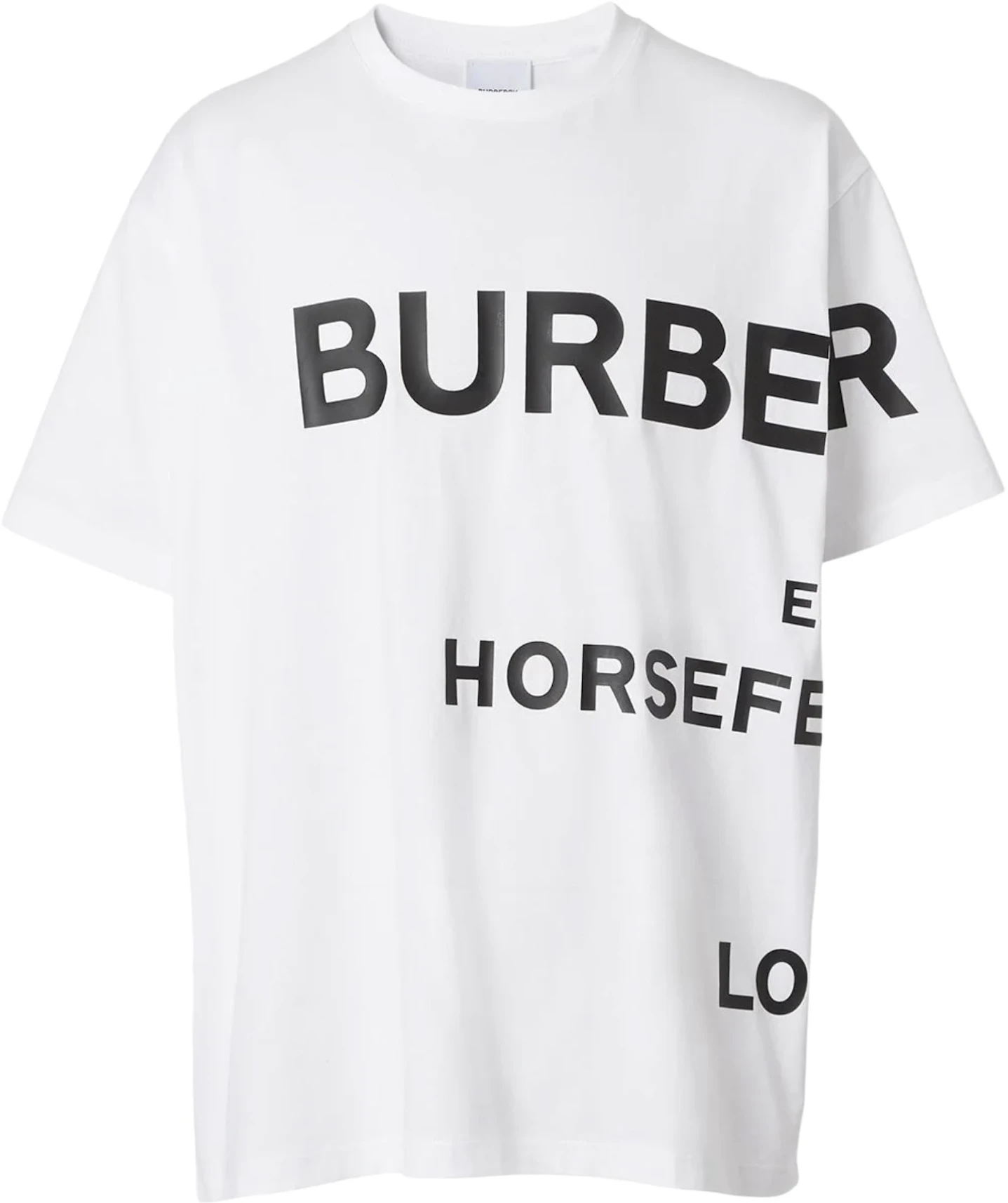 Burberry Horseferry-Print T-shirt White/Black - US