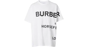 Burberry Horseferry-Print T-shirt White/Black
