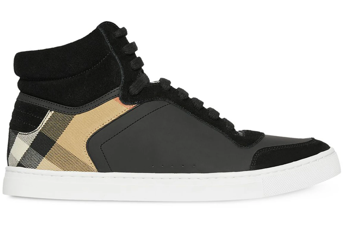 Burberry House Check High Top sneakers Black Archive Beige