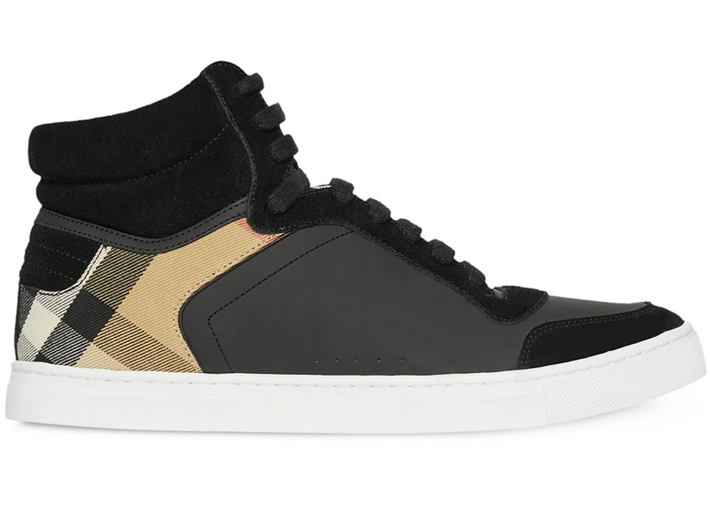 Burberry House Check High Top sneakers Black Archive Beige Men's ...