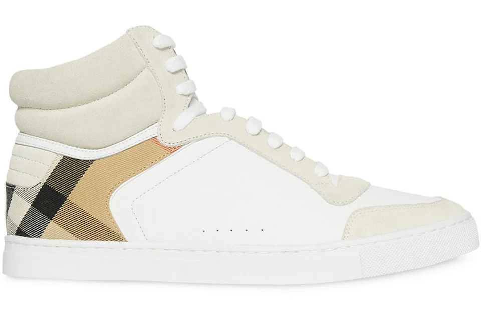 Burberry House Check High Top sneakers White Archive Beige