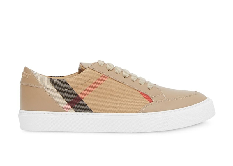 Burberry check outlet sneakers