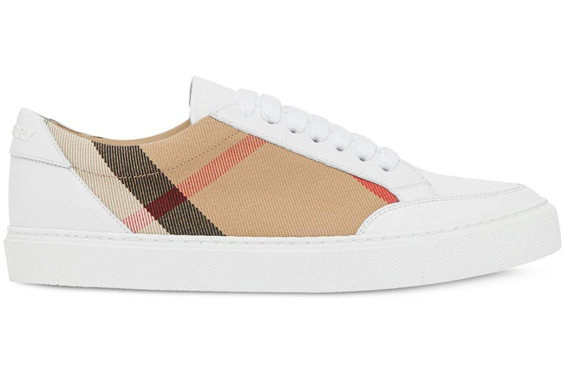 Burberry House Check Sneakers Archive Beige White (Women's)