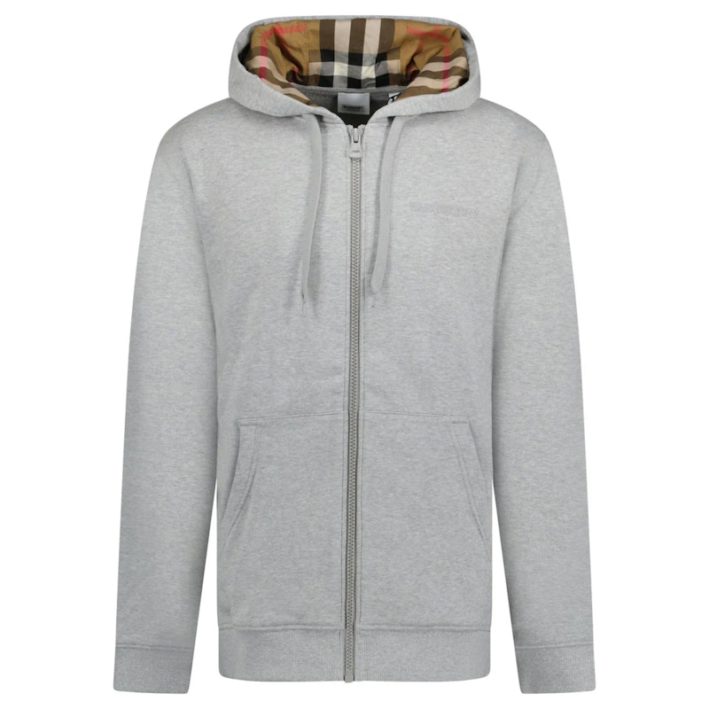 Burberry zip up 2024 hoodie