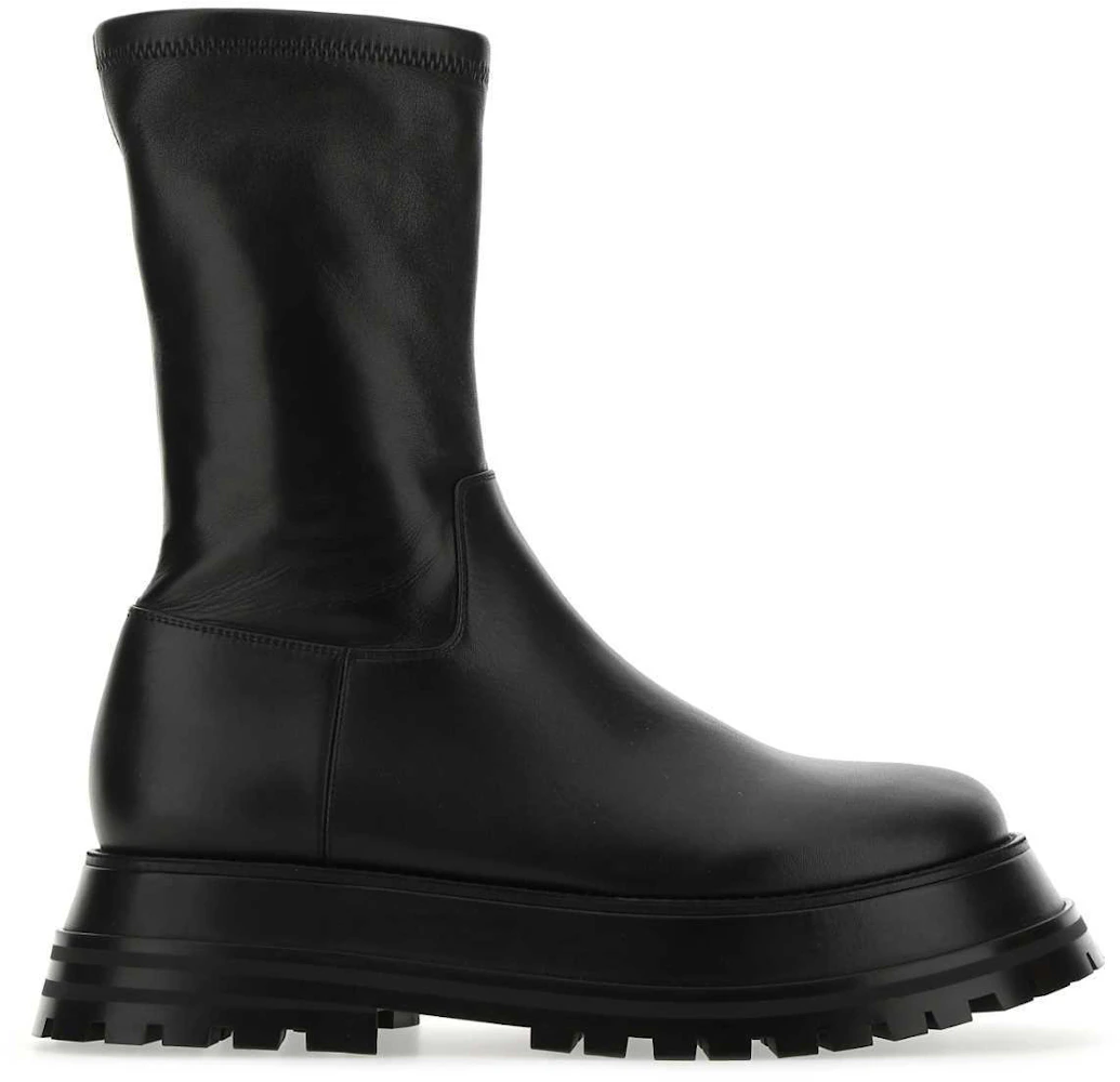 Burberry Leather Boots Black (Women's) - 80436471 - US