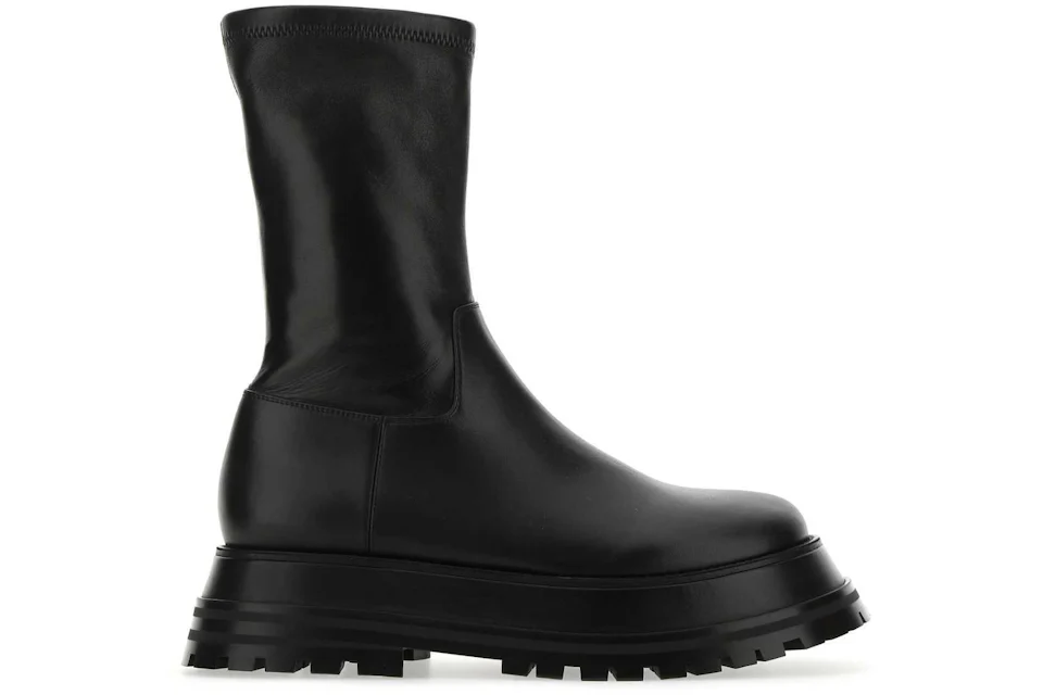 Burberry Leather Boots Black (Women's)