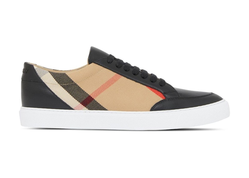 Burberry sneakers black outlet and white