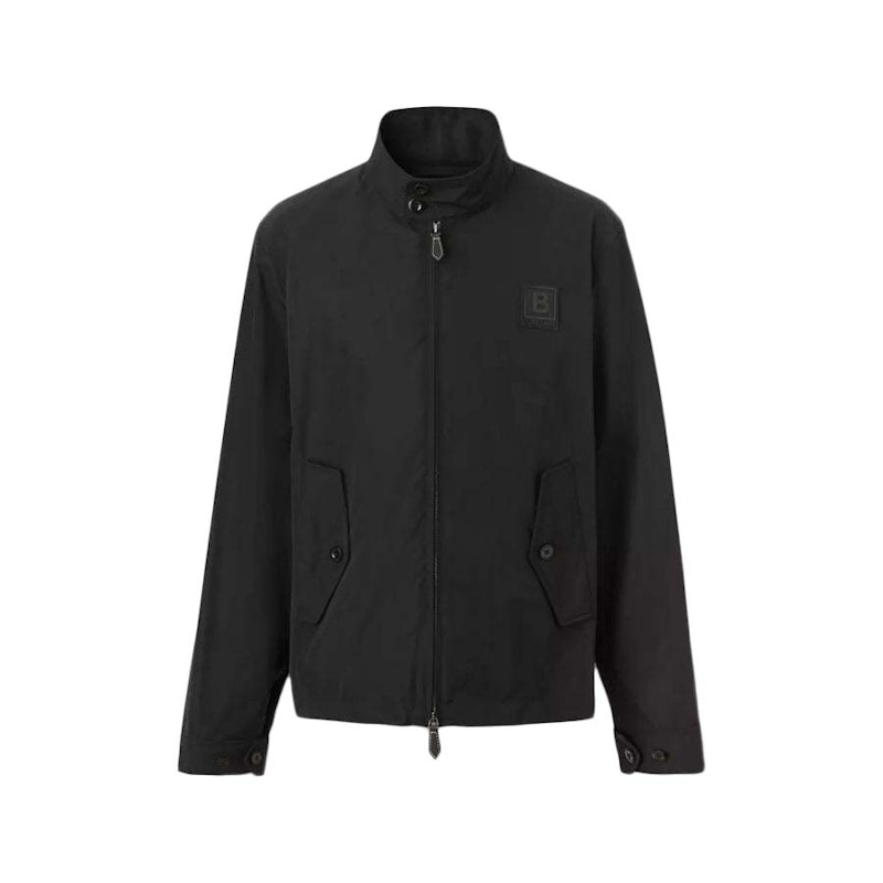 Burberry harrington cheap jacket black