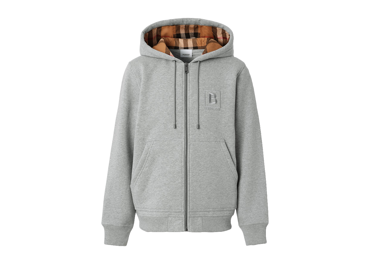 BURBERRY: nylon hooded jacket - Blue | Burberry jacket 8039236 online at  GIGLIO.COM