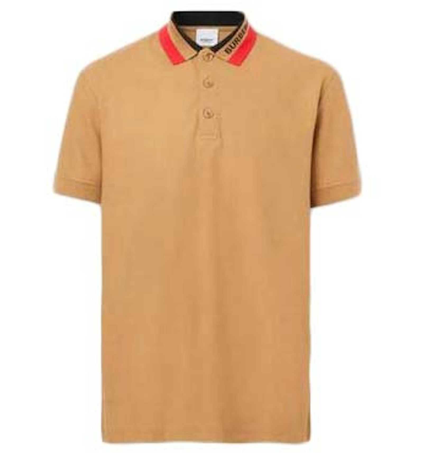 Burberry logo detail cotton pique polo shirt Clearance