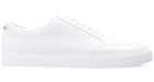 Burberry Logo Detail Leather Sneakers Optic White (Women's)