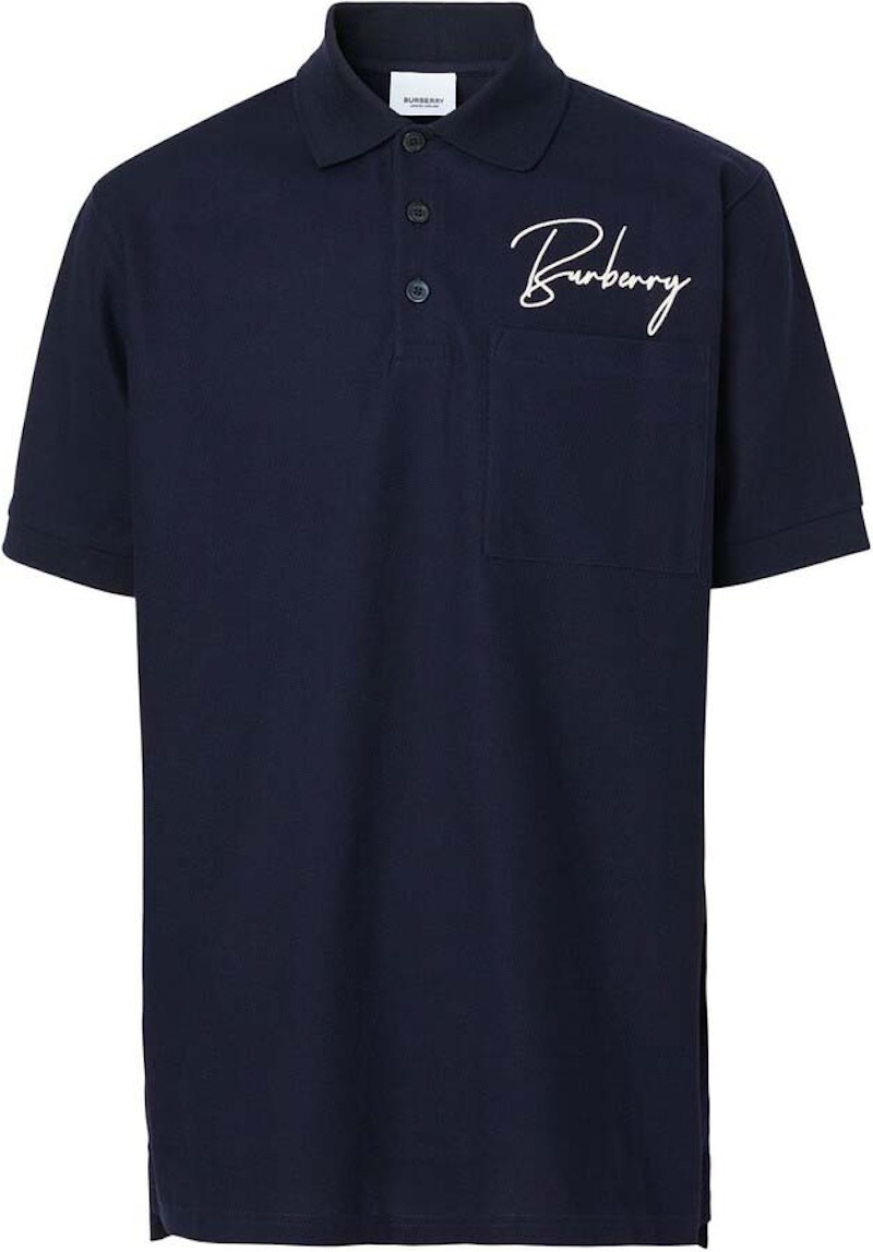 Burberry logo hot sale embroidered