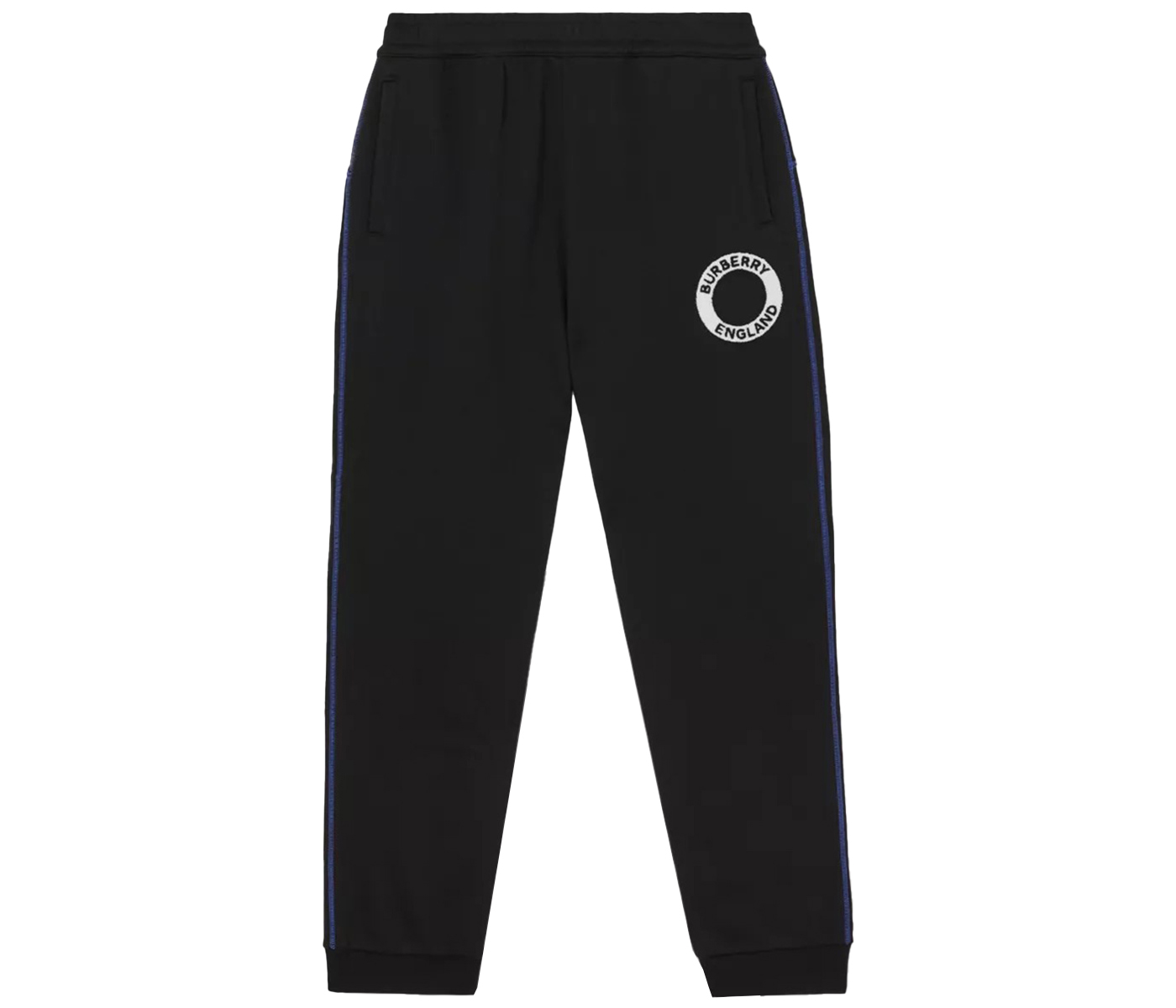 Dolce & Gabbana Cotton Jogging Pants Roma with Heart, Crown and Logo Black  | FASHION ROOMS