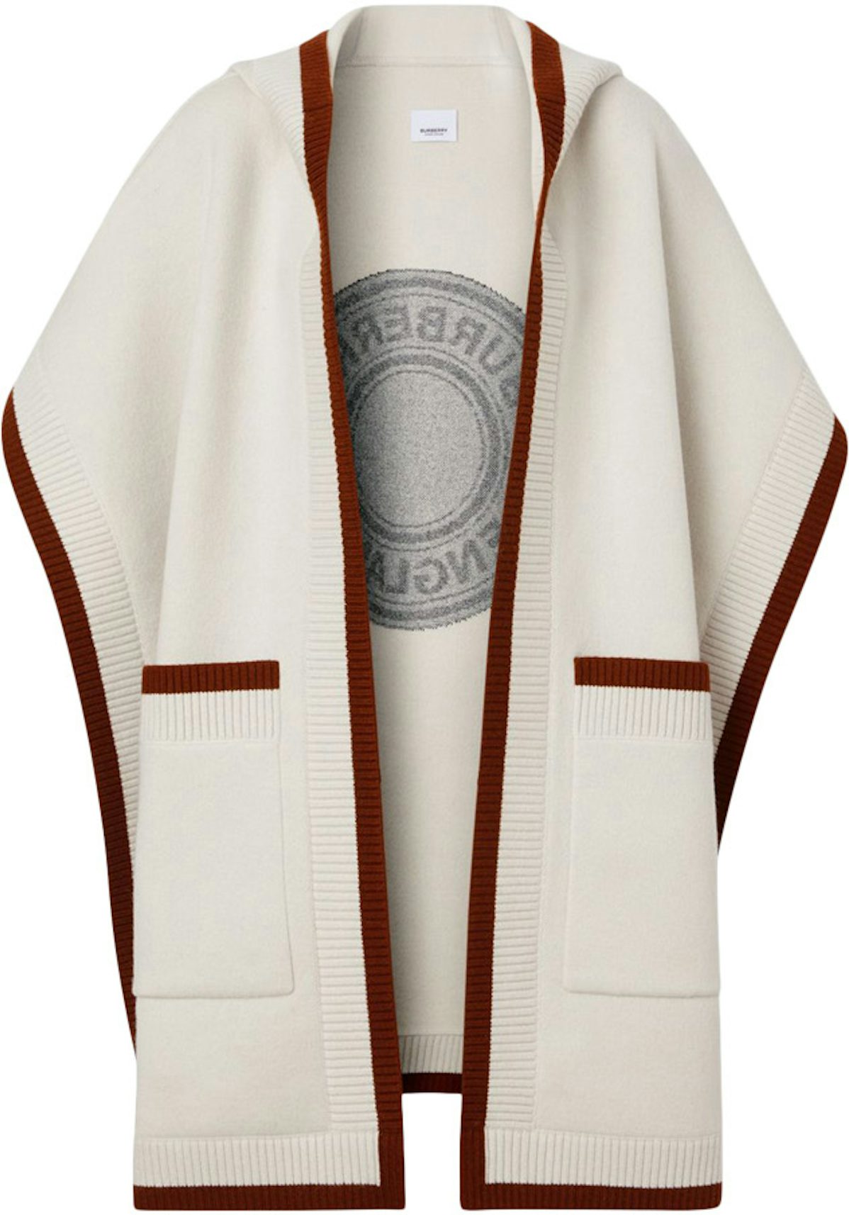 Burberry - Logo-Jacquard Fleece Jacket - Brown Burberry