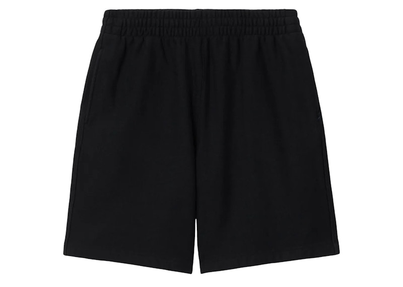 Burberry Logo Patch Shorts Black Men's - US