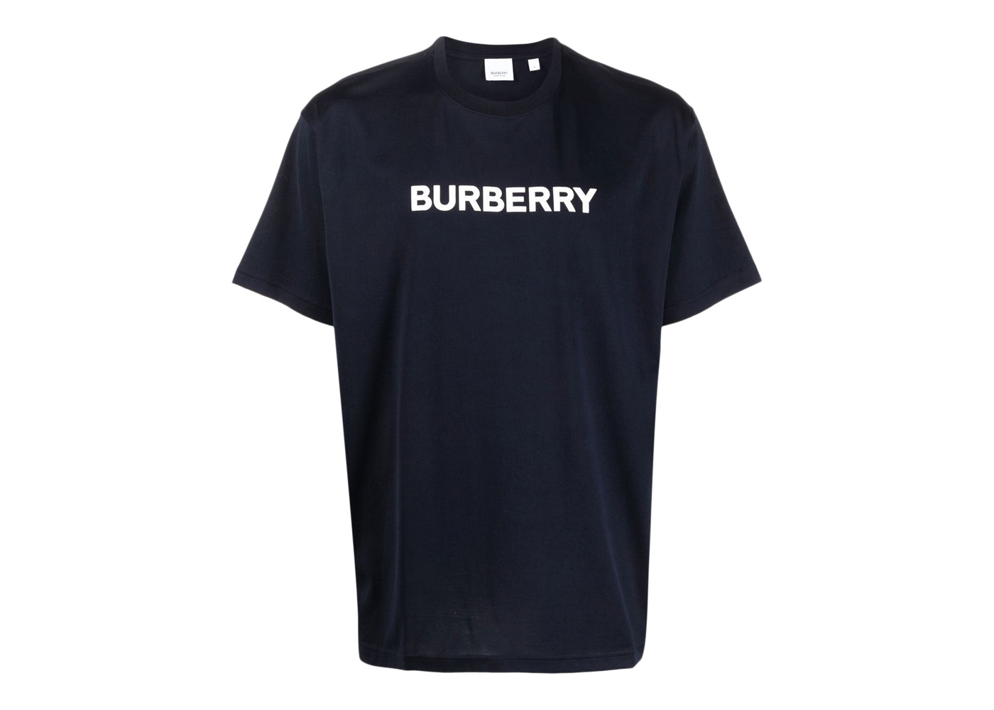 Burberry Logo Print Cotton Oversized T-Shirt Black/Blue/White