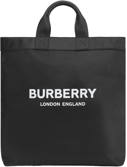 Burberry Logo Print Handbags