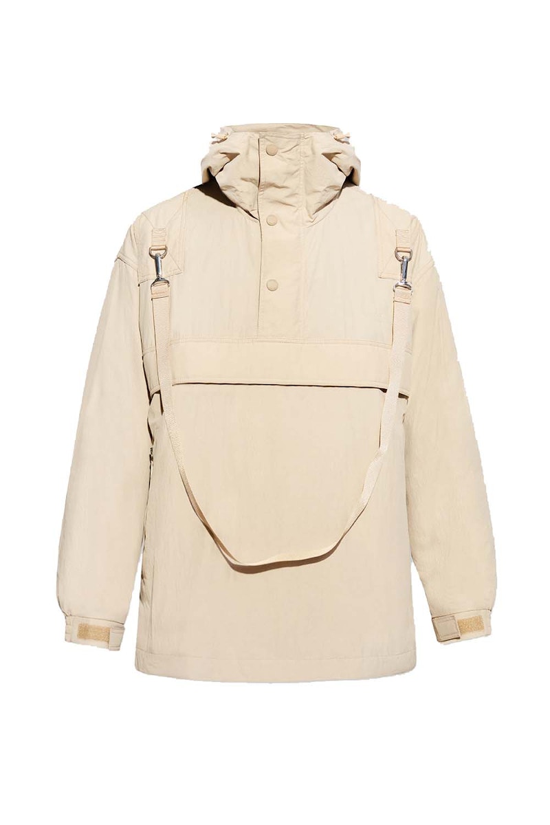 Beige windbreaker store