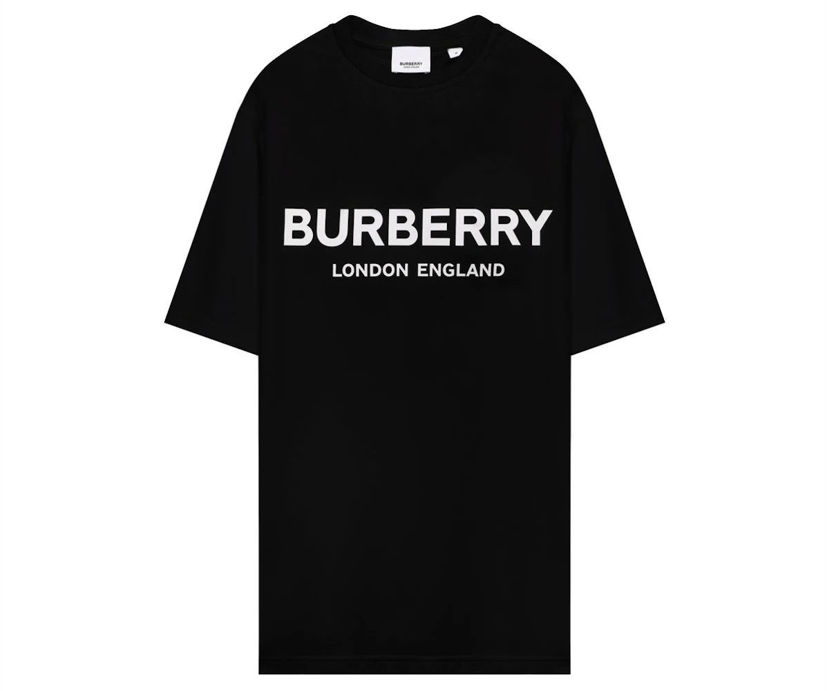 Reception Fremmedgøre slå Burberry Logo Print T-shirt Black - SS21 Men's - US
