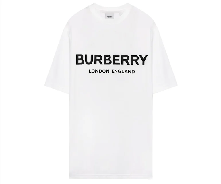 Burberry Logo Print T-shirt White Men's - SS21 - GB