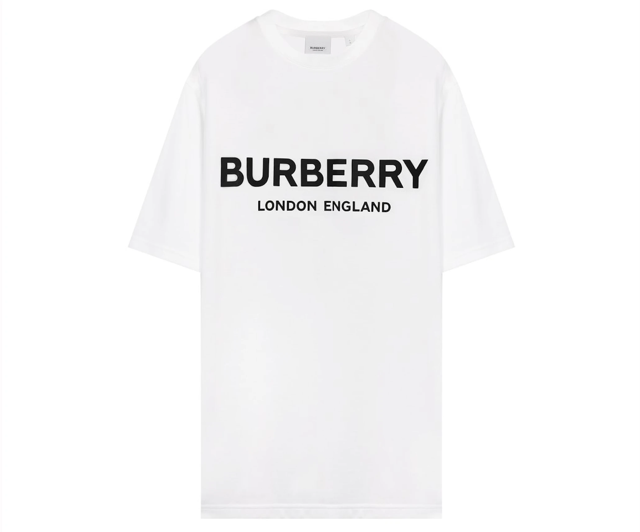 Burberry Logo Print T-shirt White - SS21 - GB