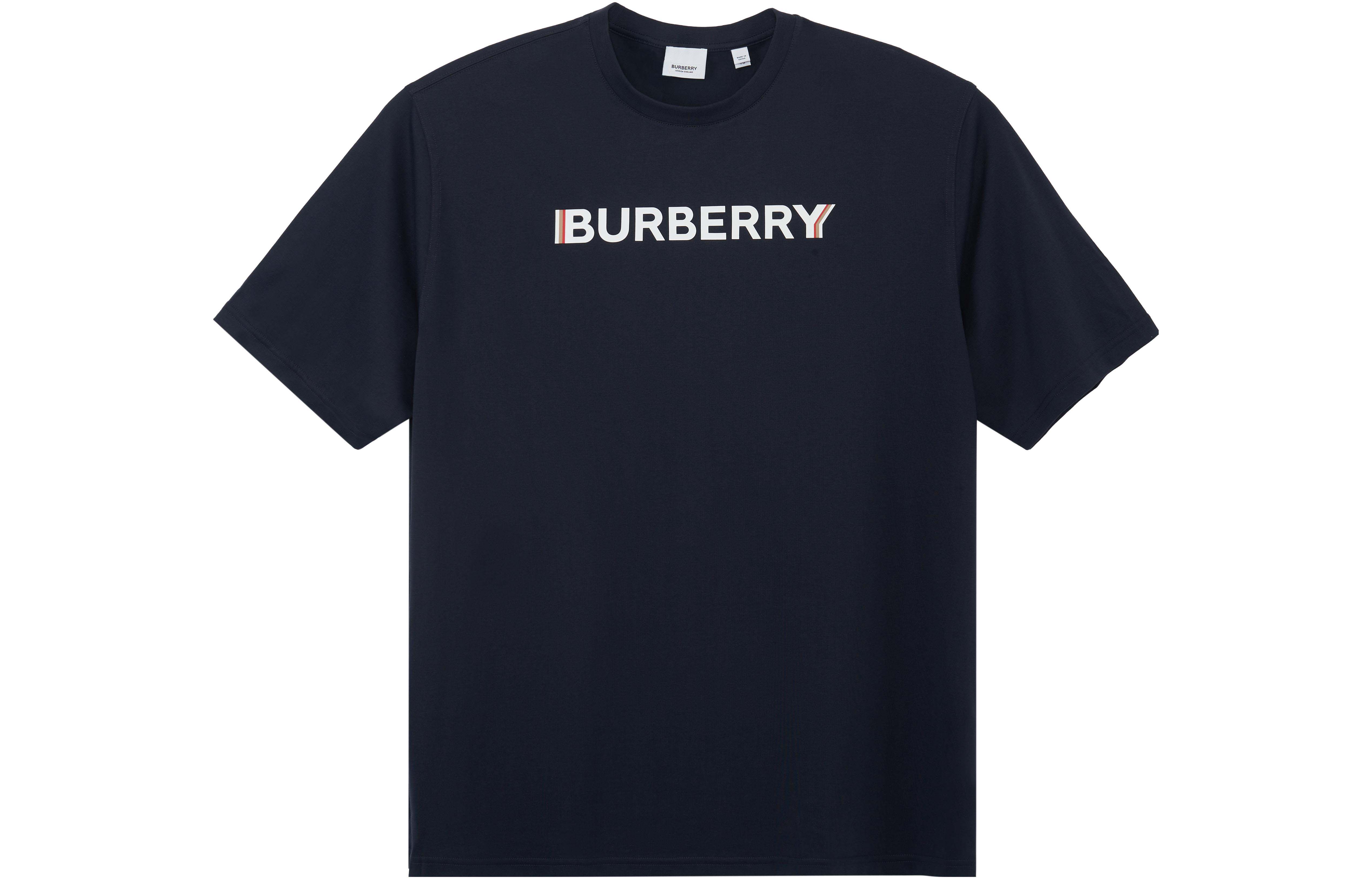 Burberry Women's Logo Embroidered T-Shirt in Orange | LN-CC®
