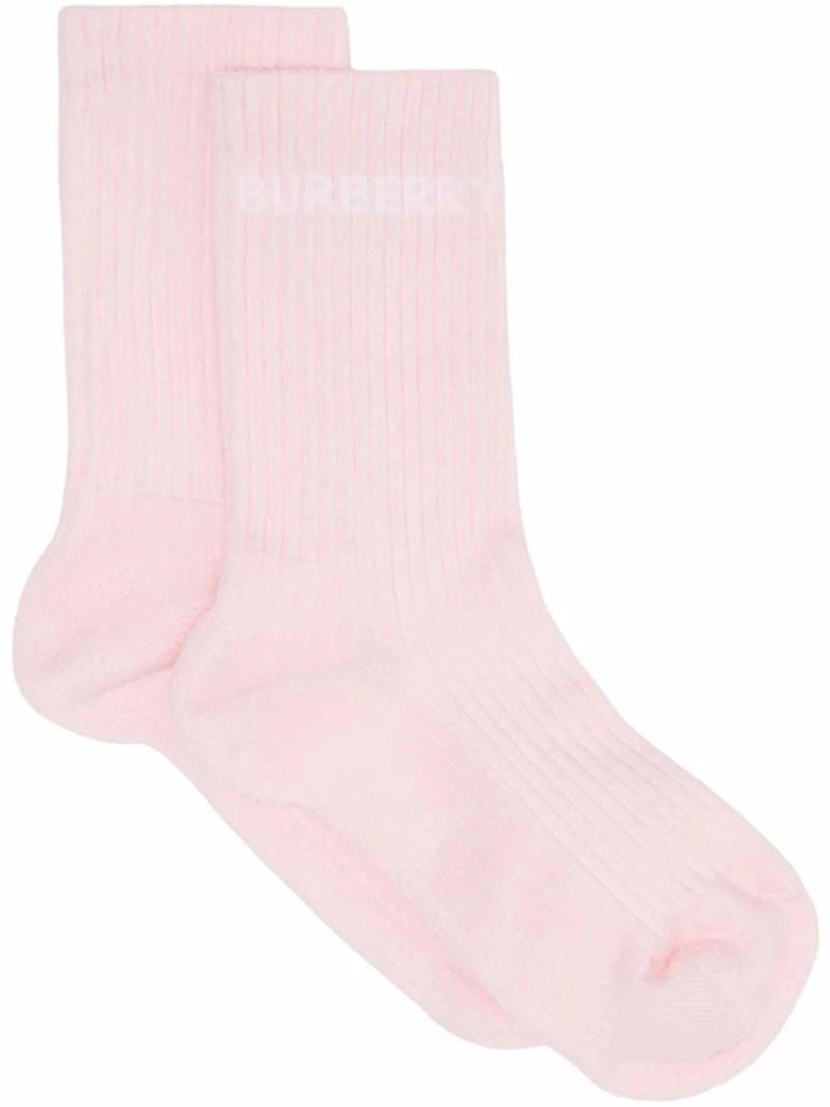 Burberry Logo Socks Pink Men's - US