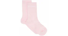 Burberry Logo Socks Pink