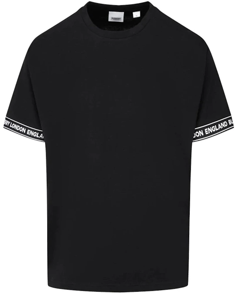 Burberry Logo Tape T-Shirt Black Men's - SS22 - US