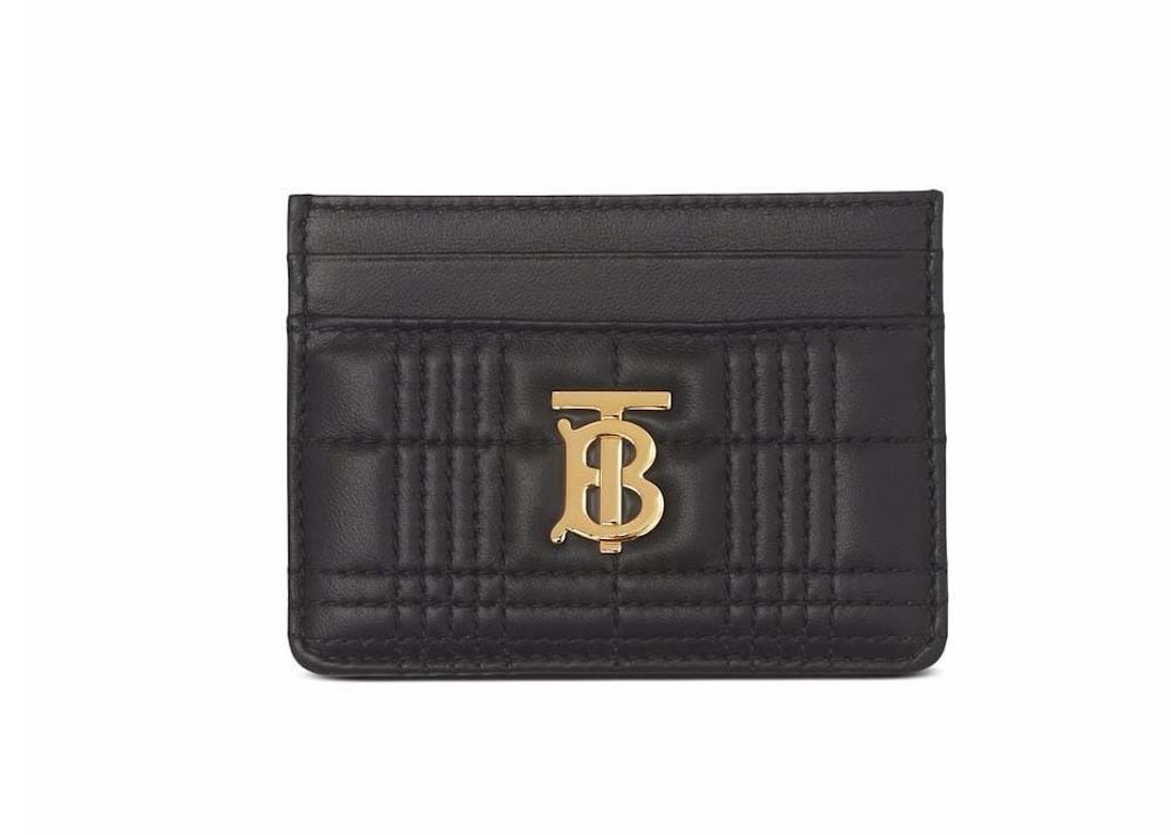 Pre-owned Burberry Lola Card Holder Black