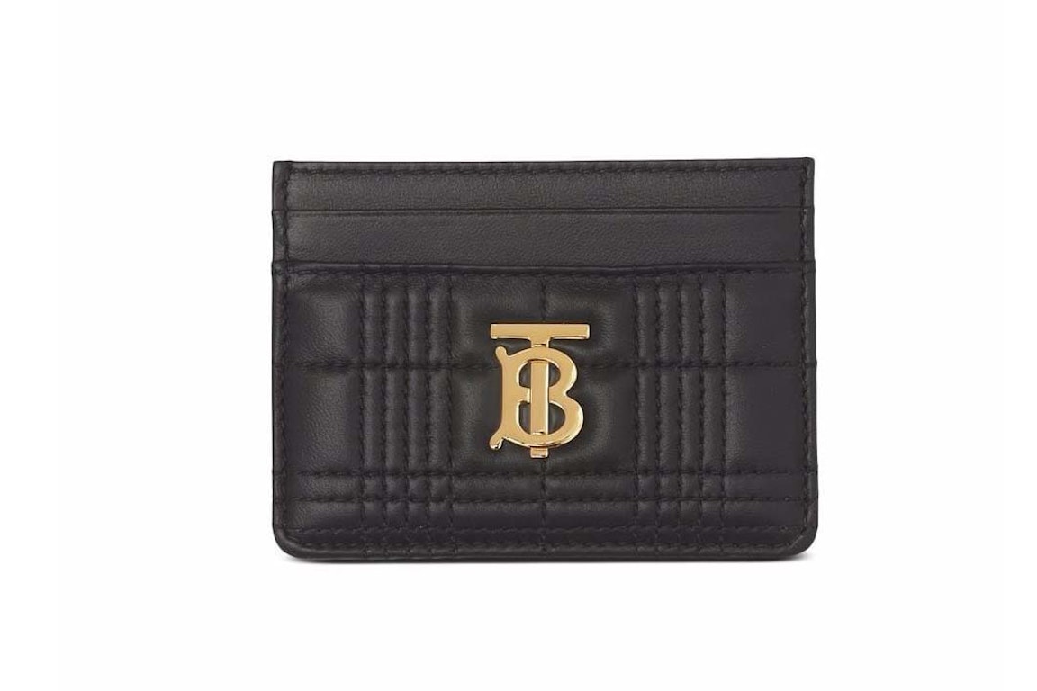 Pre-owned Burberry Lola Card Holder Black