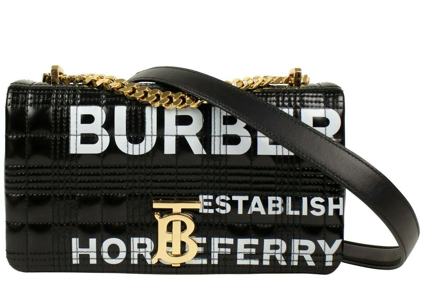 Burberry horseferry bag black Clearance