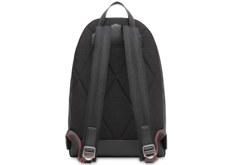 Burberry london check and leather online backpack