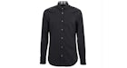 Burberry Camicia Manica Lunga Logo Nero