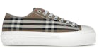 Burberry Low Top House Check Sneaker Taupe Brown (Women's)