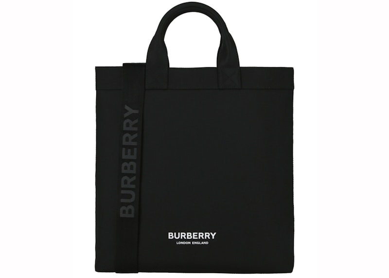 Burberry M Nylon Tote Black in Nylon - US