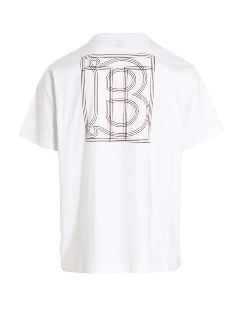 Burberry mens deals white t shirt