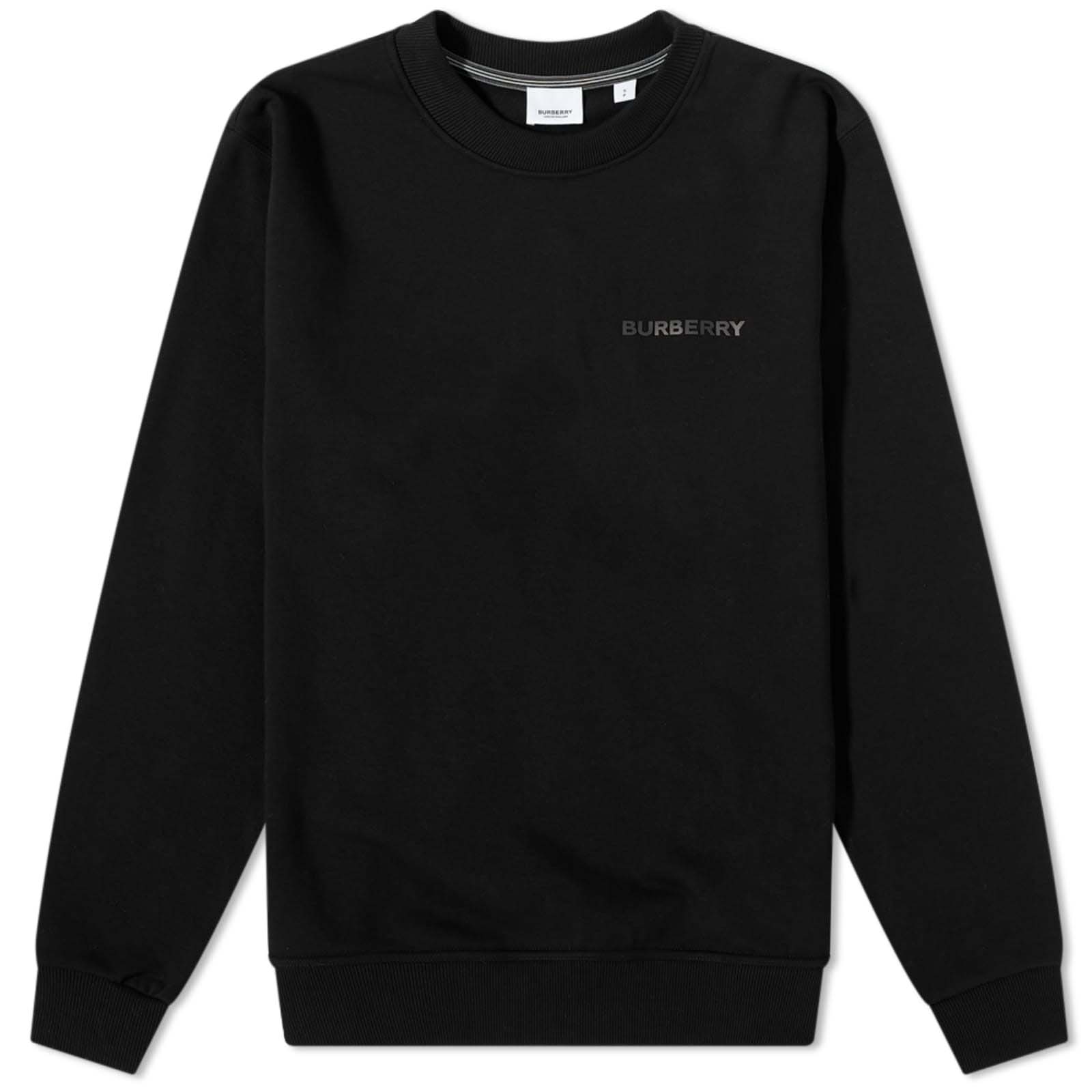 Burberry crew best sale neck logo sweatshirt