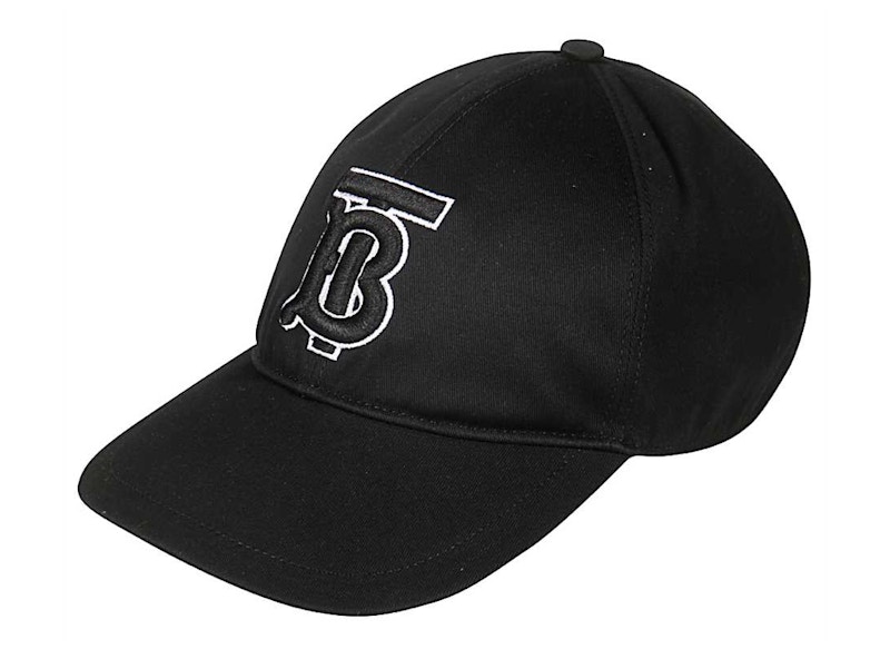 BURBERRY Pre-owned Monogram Motif Cap In Black Black