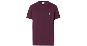 Burberry Monogram Motif Cotton T-Shirt Deep Maroon