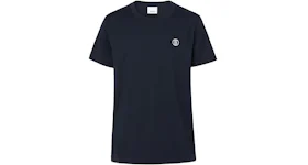 Burberry Monogram Motif Cotton T-shirt Caol Blue/White