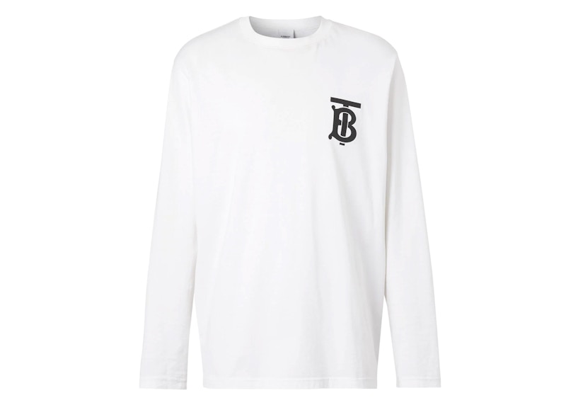 Burberry Monogram Motif L/S T-Shirt (SS22) White Men's - SS22 - US