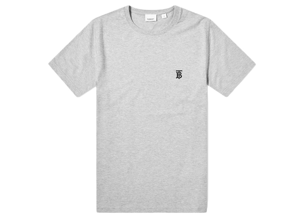 Pre-owned Burberry Monogram Motif Logo T-shirt Grey