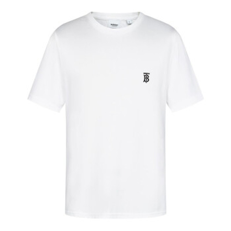 Burberry Monogram Motif Logo T-Shirt White メンズ - SS22 - JP