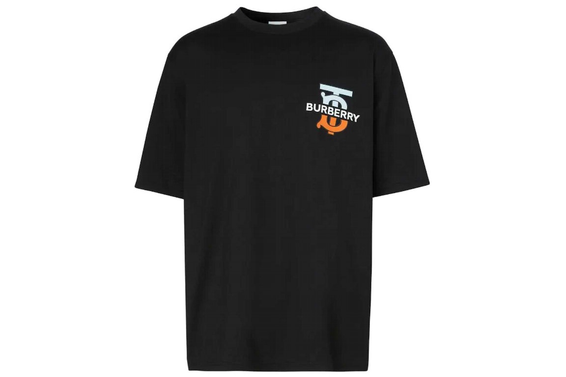 Pre-owned Burberry Monogram Motif Oversized T-shirt Black