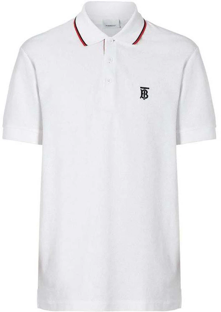 Burberry Monogram Cotton Piqué Polo Shirt - Farfetch